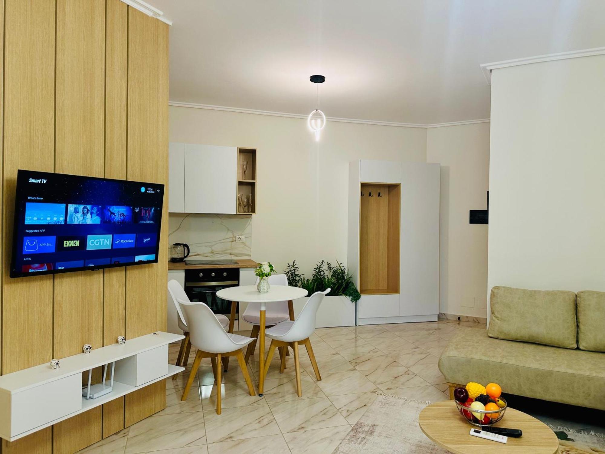 Jico Travel - Erjon Apartments Vlorë Rom bilde
